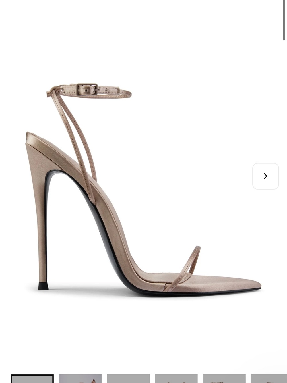 ANDX sandal- taupe crepe FEMME LA